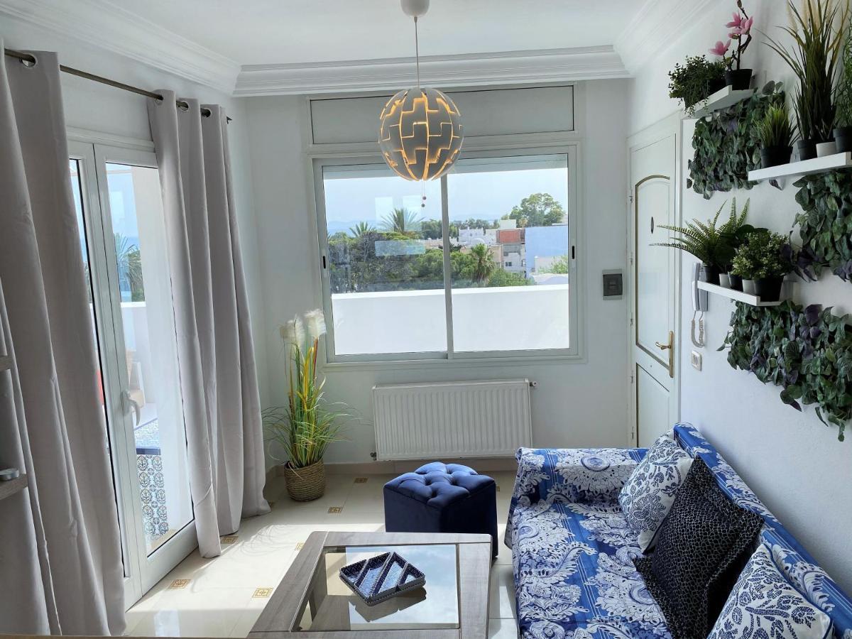 Roof Top Pied Dans L'Eau Panoramic View, 80 Meters From Seaside Hammamet Exterior photo
